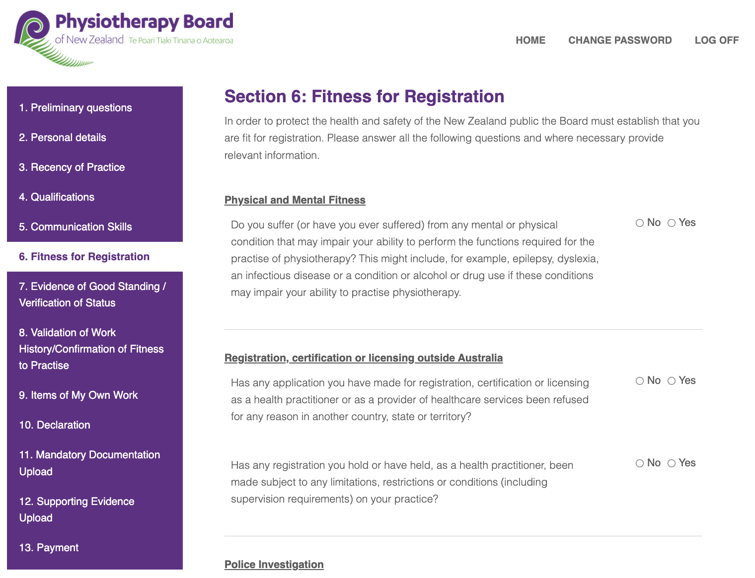 Completing your Physiotherapy Board of New Zealand Overseas Registration Form FLiP Completing your Physiotherapy Board of New Zealand Overseas Registration Form FLiP