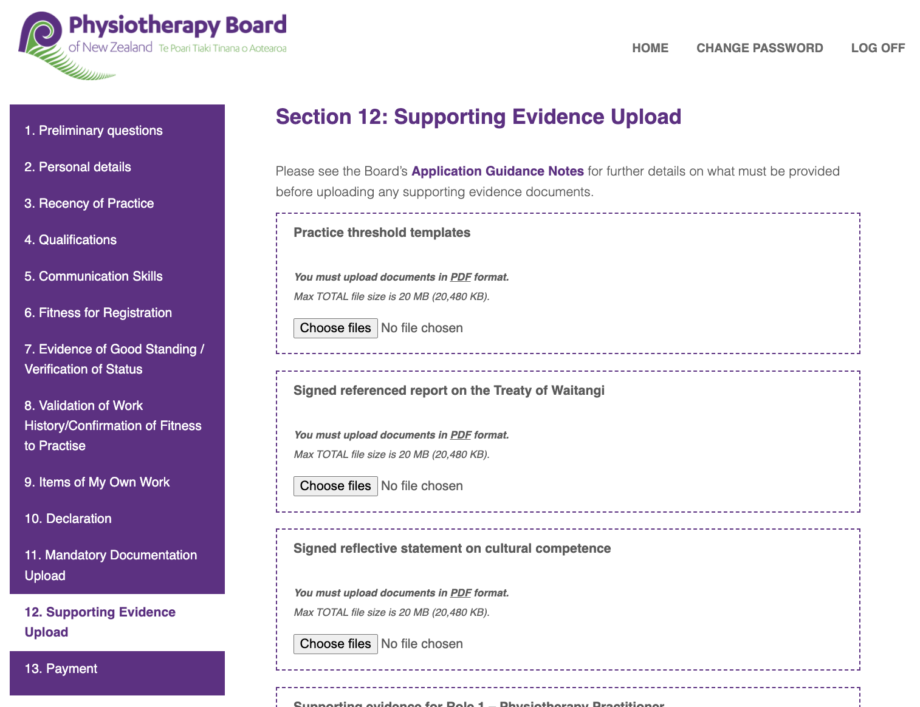 Completing your Physiotherapy Board of New Zealand Overseas Registration Form FLiP Completing your Physiotherapy Board of New Zealand Overseas Registration Form FLiP